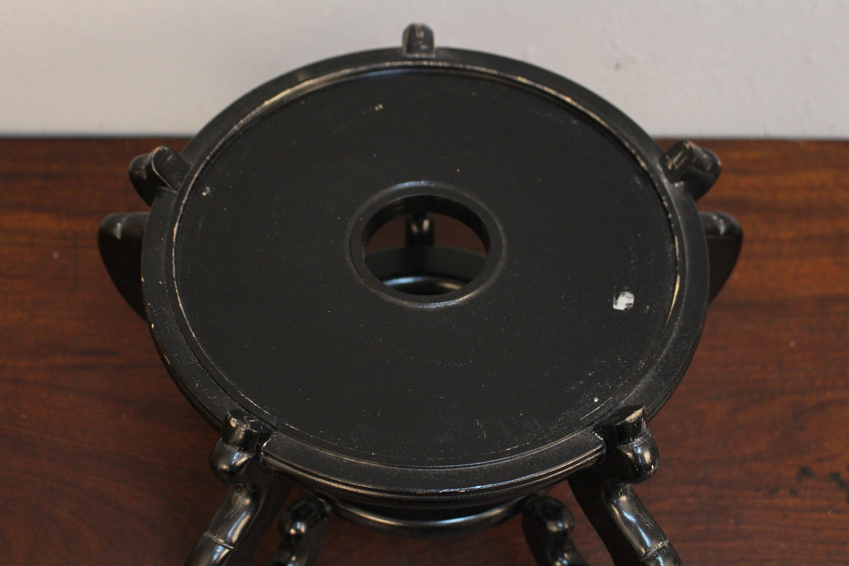 Chinese Porcelain Fishbowl Planter with Stand B