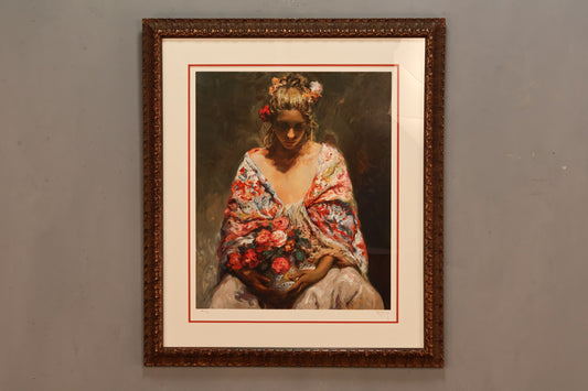 "Mirame" José Royo Serigraph - ONLINE ONLY