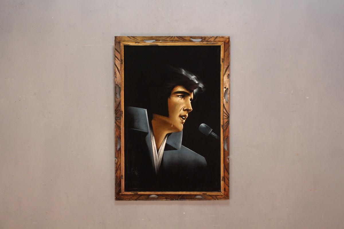 Velvet Elvis Painting