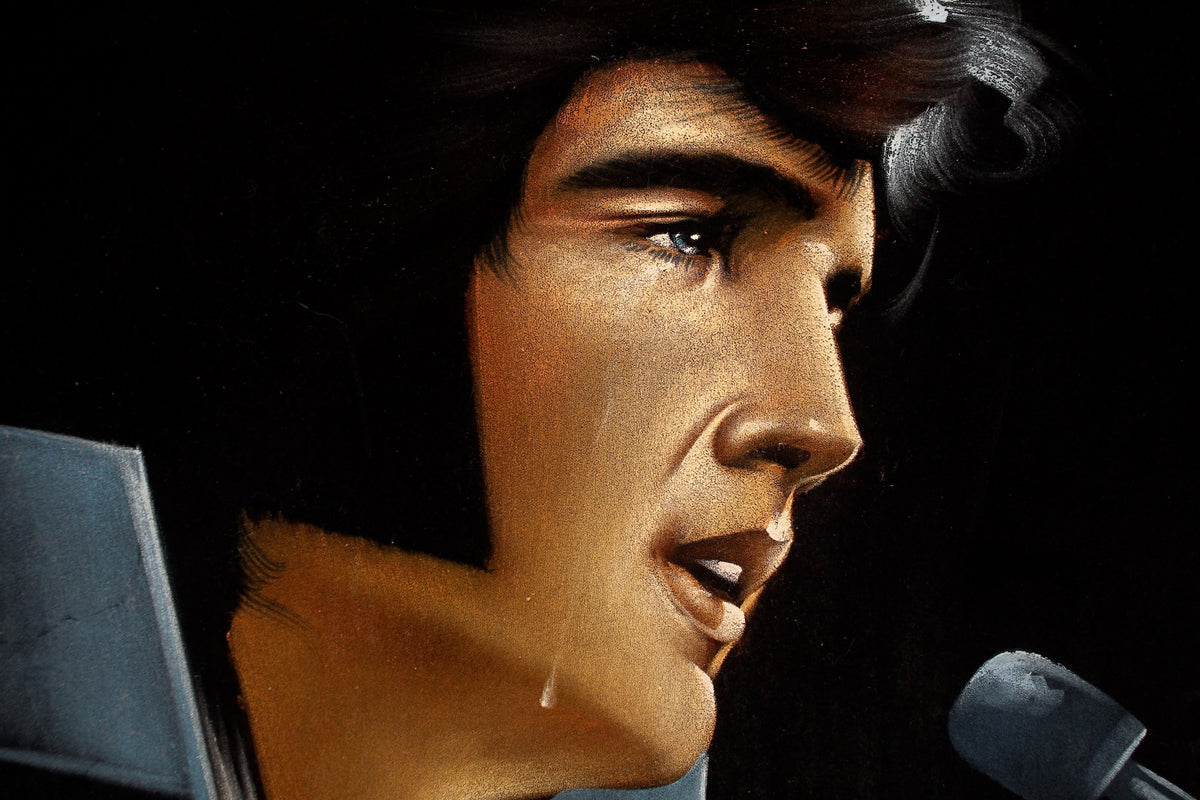Velvet Elvis Painting