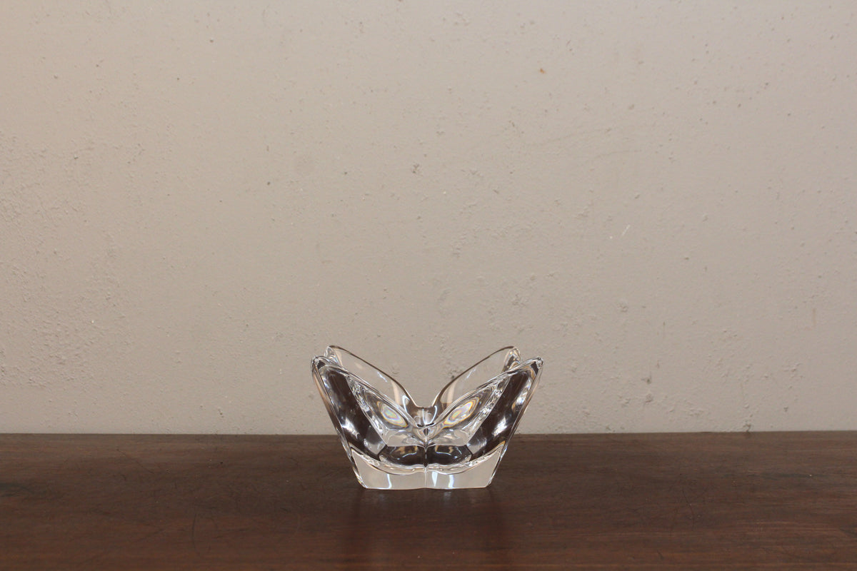 Large Orrefors "Lotus" Crystal Bowl