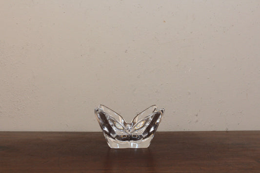 Large Orrefors "Lotus" Crystal Bowl
