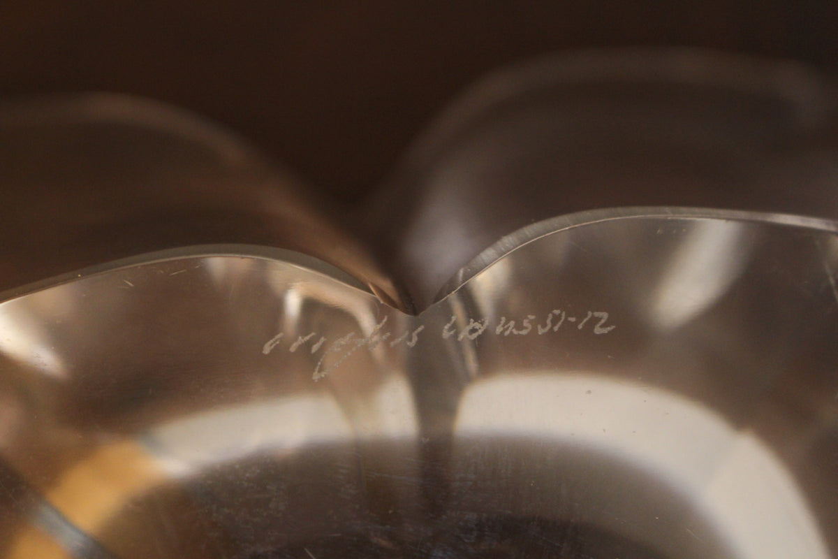 Large Orrefors "Lotus" Crystal Bowl