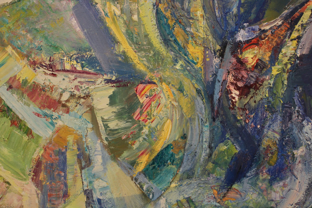 Large "Ribbon" Painting