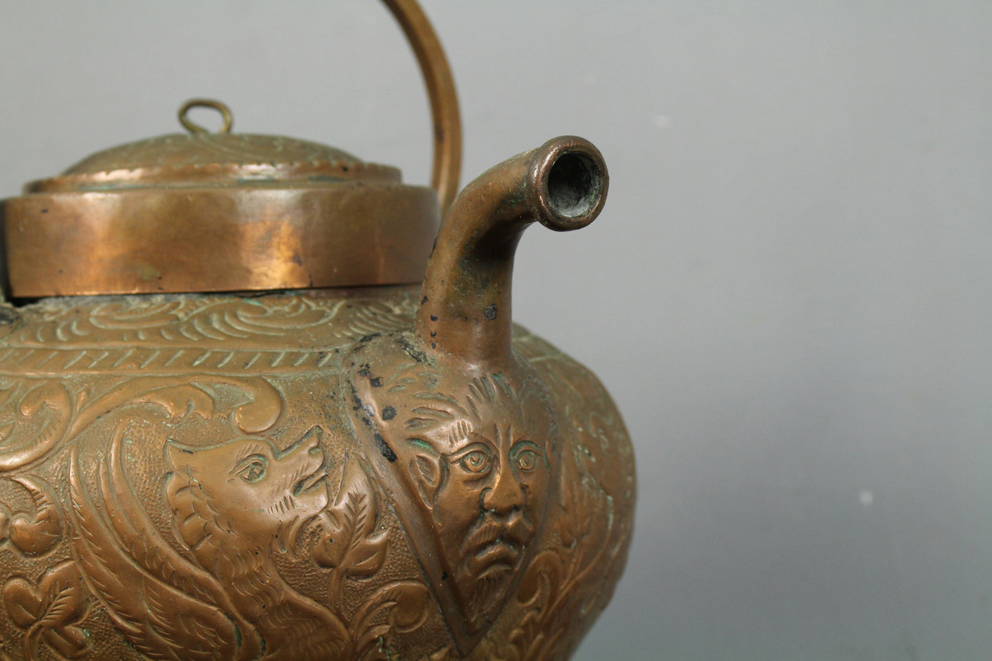 Mysterious Antique Copper Pot