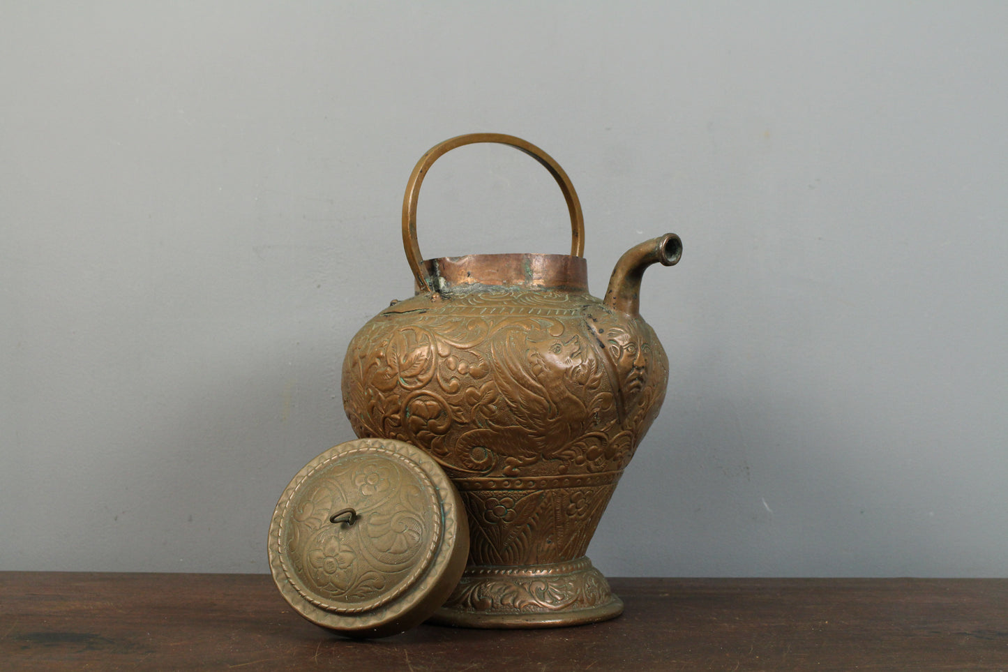 Mysterious Antique Copper Pot