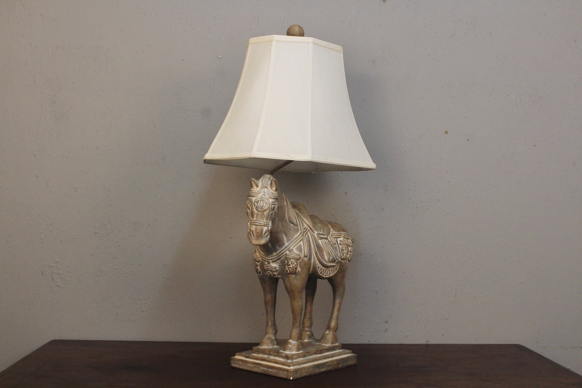 Ceramic Horse Table Lamp