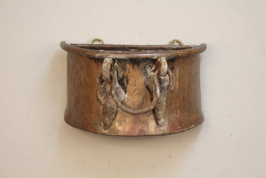Rustic Copper Planter