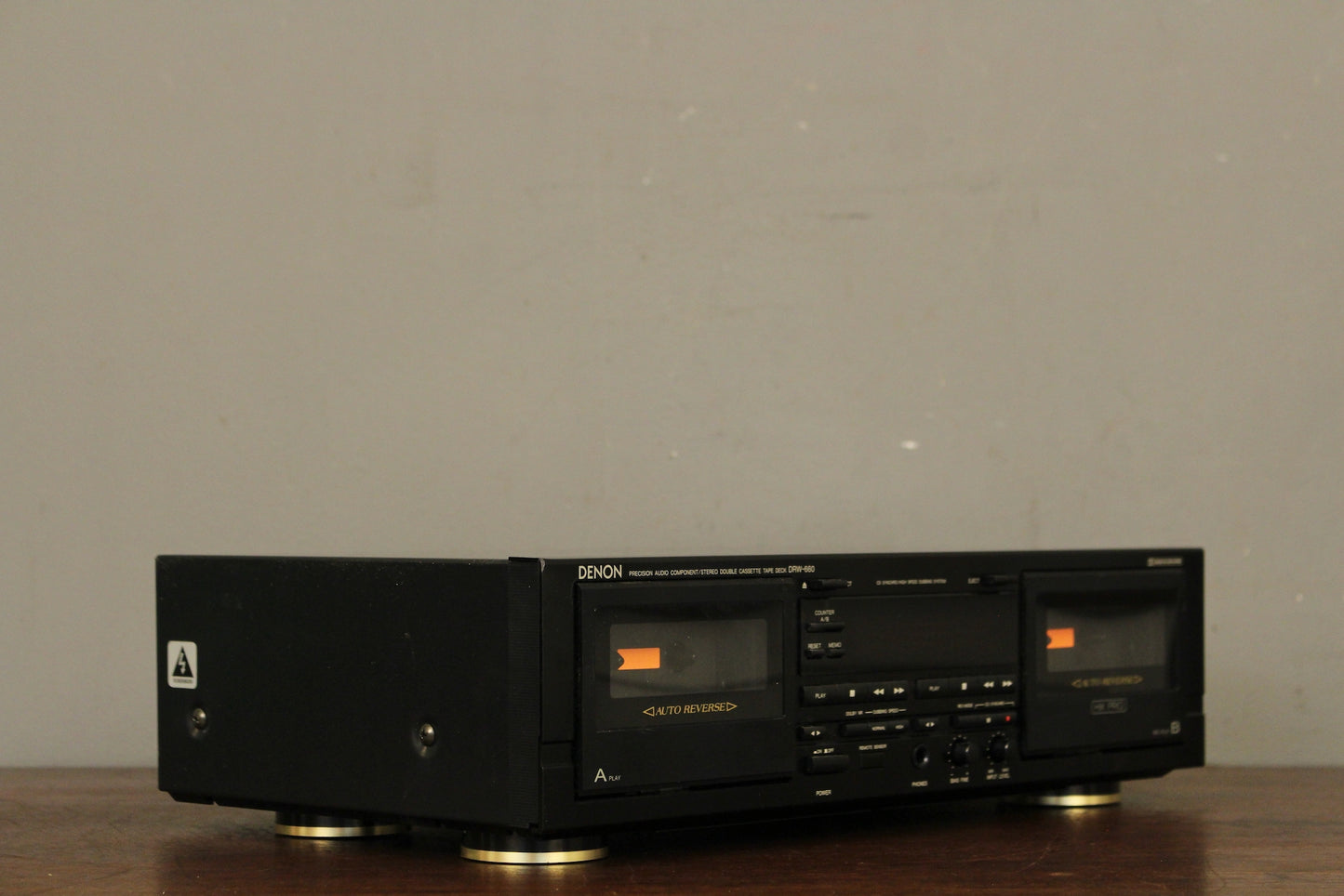 1990s Denon Dual Cassette Player