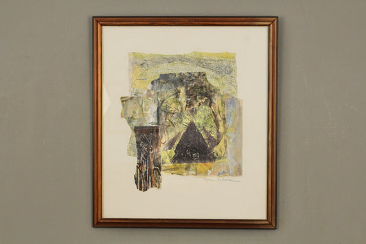 "Morning Eye" Mixed Media Collage