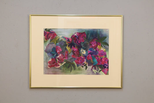 Watercolor Still Life Collage