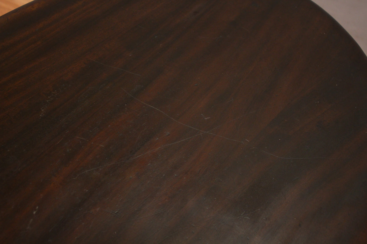Dark Mahogany Spin-Top Occasional Table - ONLINE ONLY
