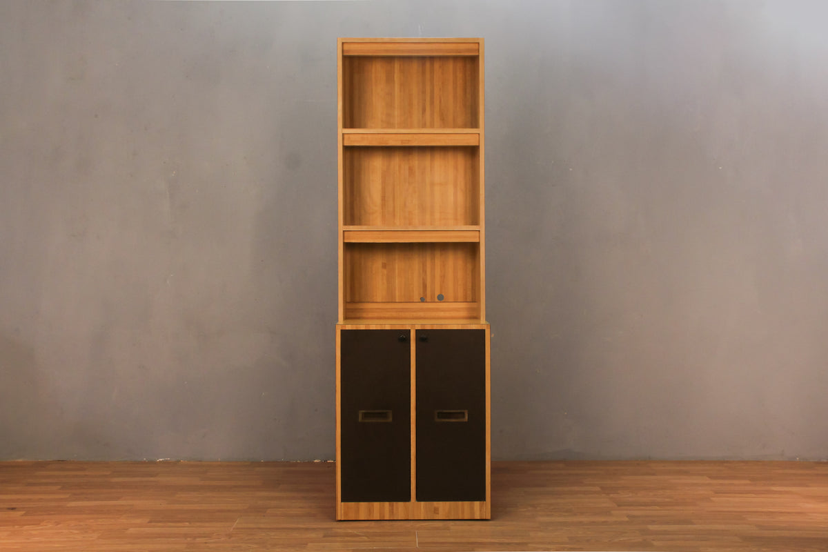 Slim Two-Tone Laminate Wall Unit
