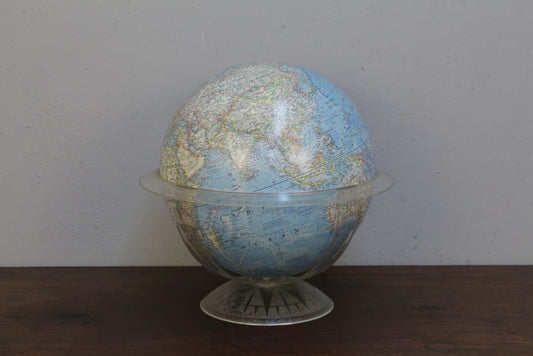 1960s National Geographic Illuminated Globe