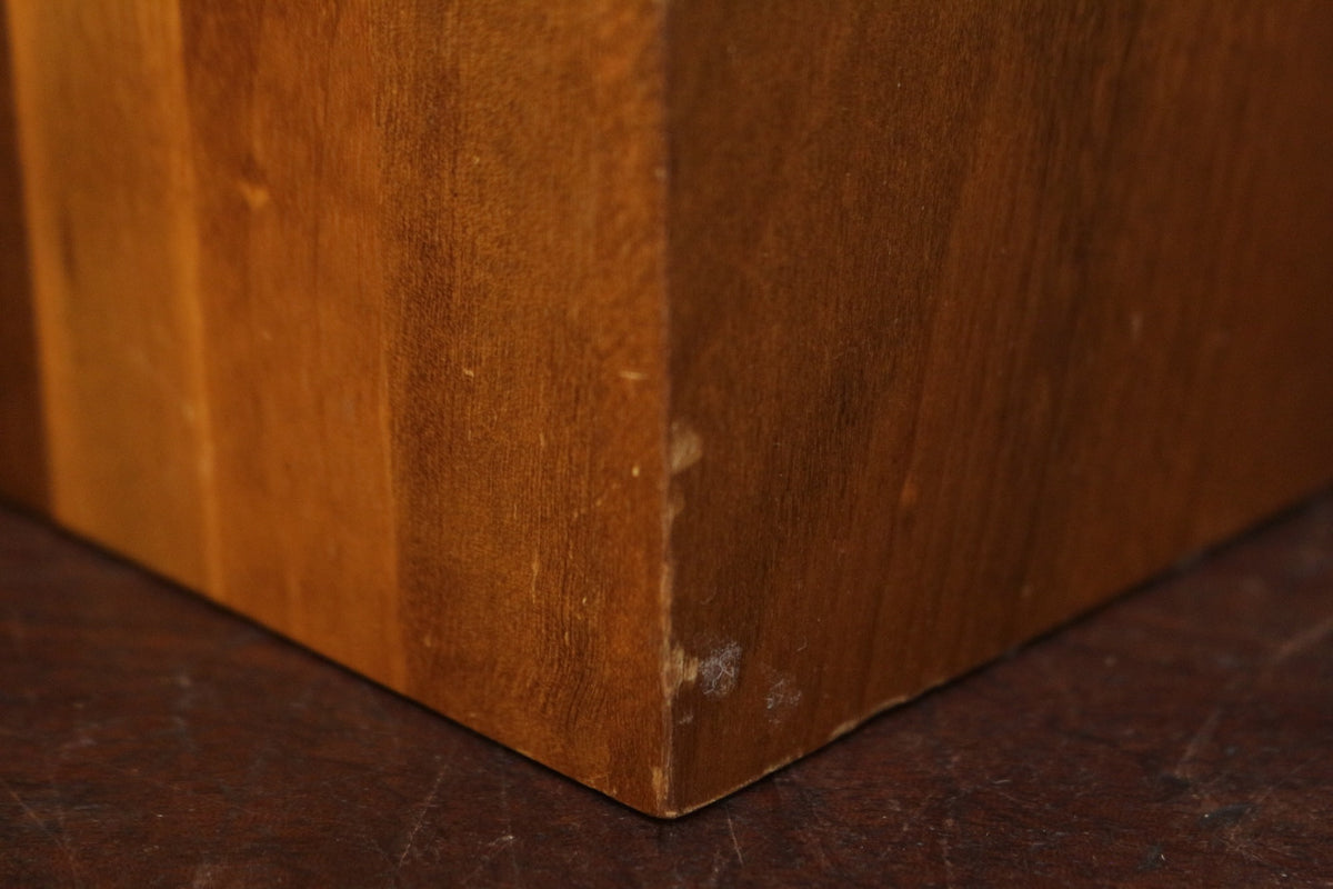 Solid Walnut Block Table Lamp