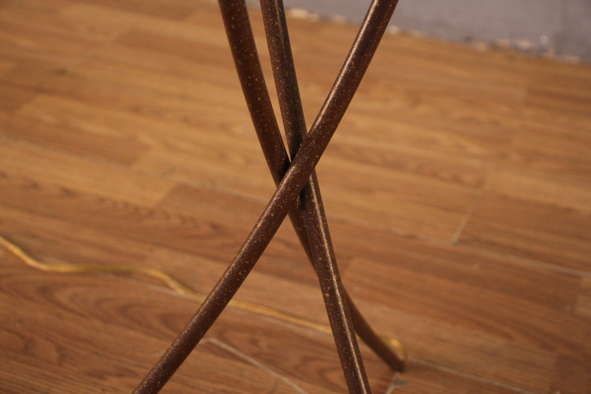 Mid Century Cage-Form Floor Lamp