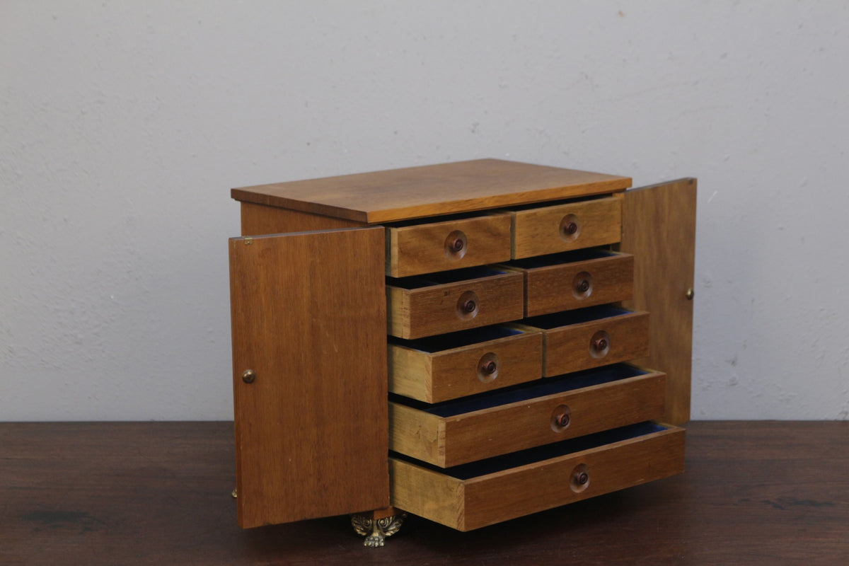 Neoclassical 8-Drawer Jewelry Chest