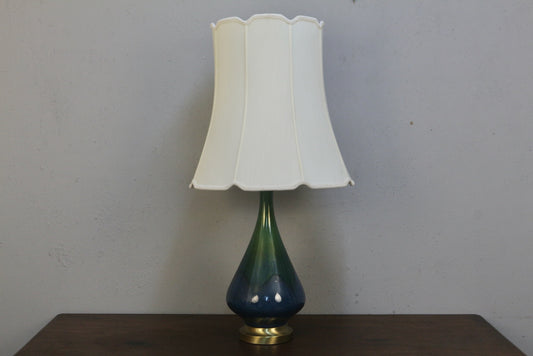 Mid Century Coastal Ceramic Table Lamp