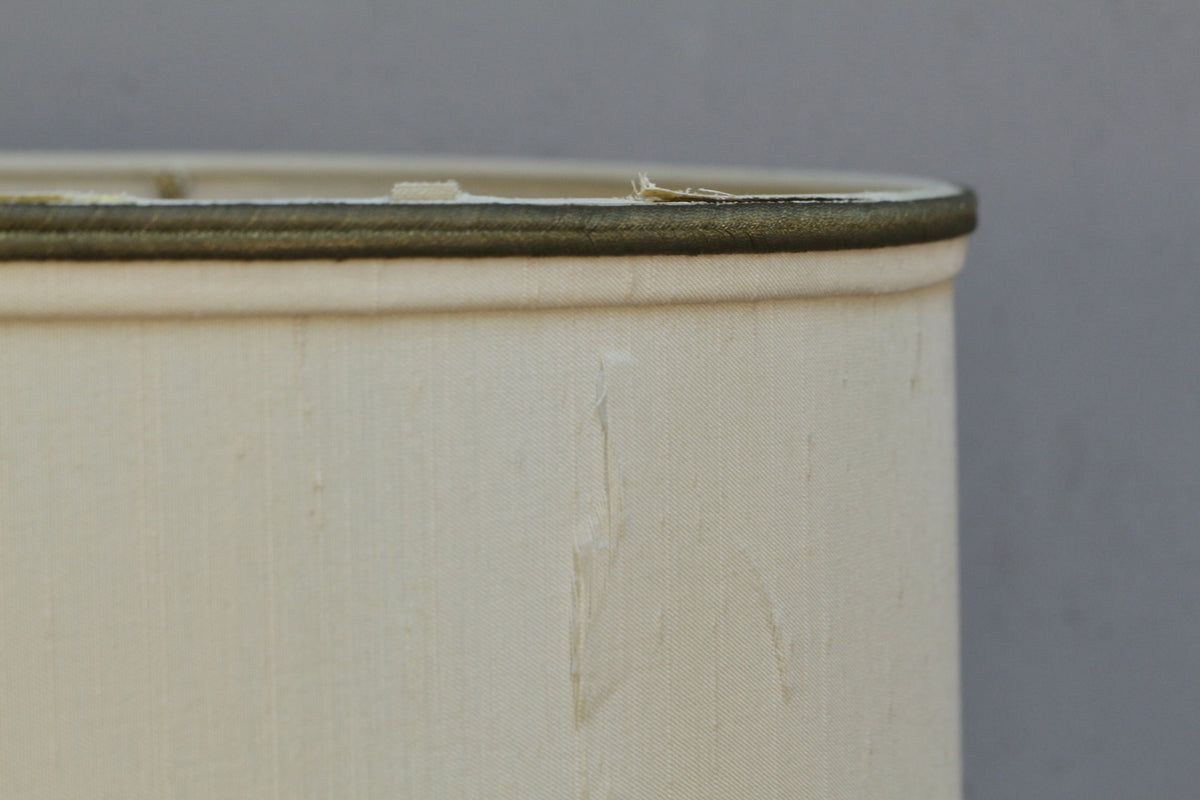 1960s Neoclassical Chalkware Table Lamp
