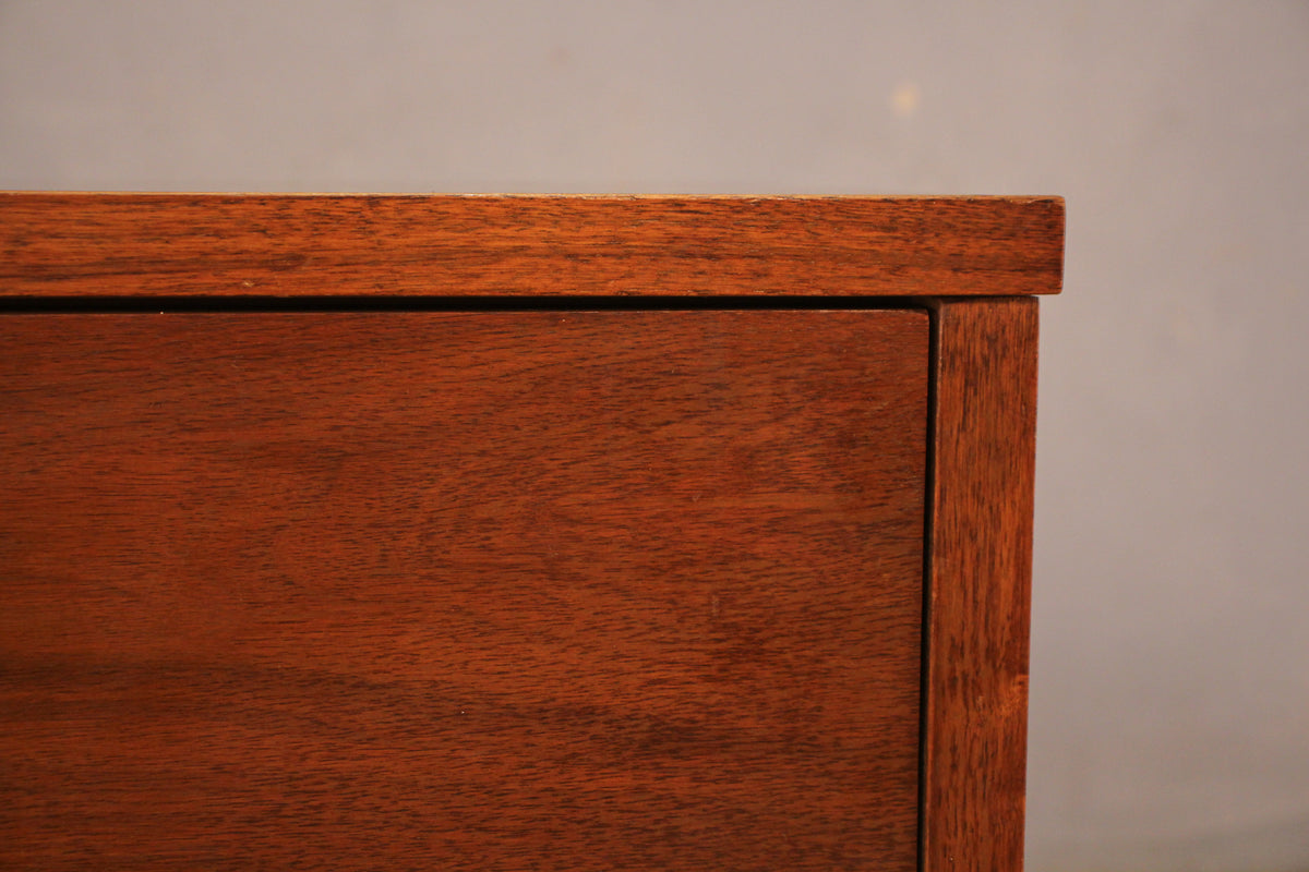 Stanley Mid Century Two-Drawer Nightstand