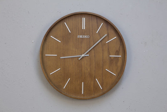Modern Seiko "Maddox" Wall Clock