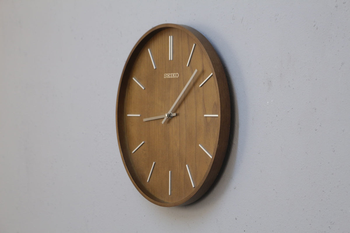 Modern Seiko "Maddox" Wall Clock