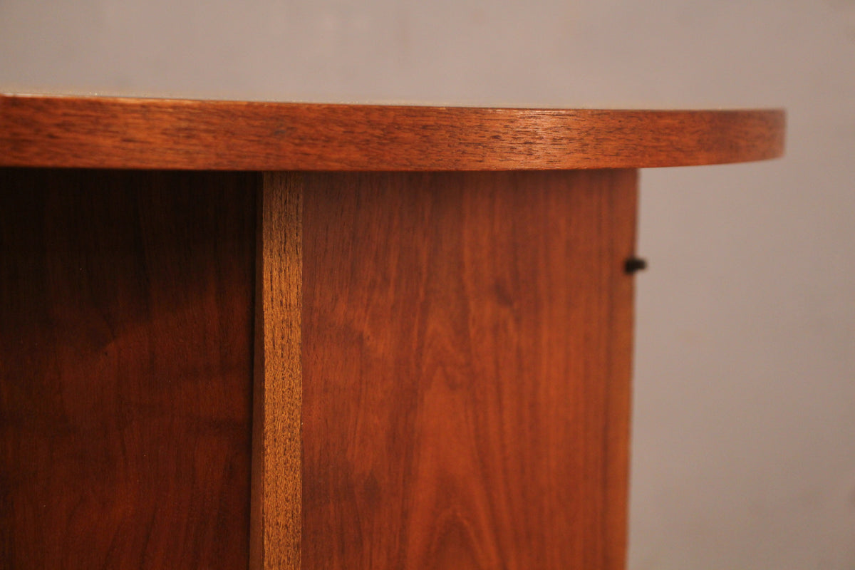 Lane Mid Century Drum End Table