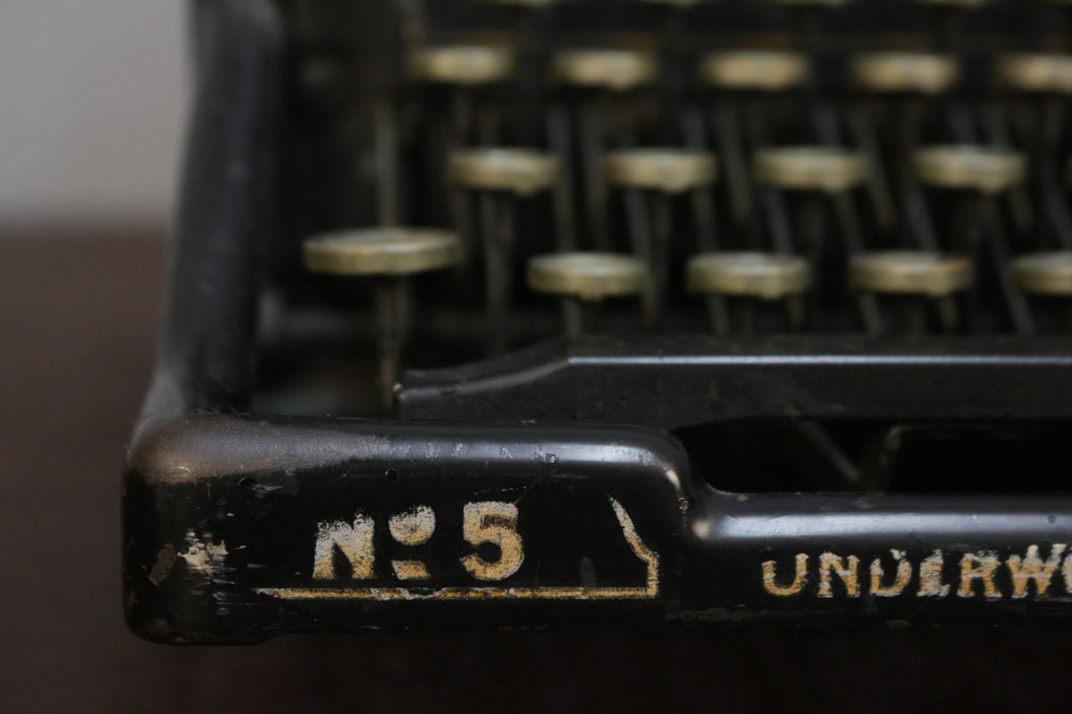 1930s Underwood Typewriter