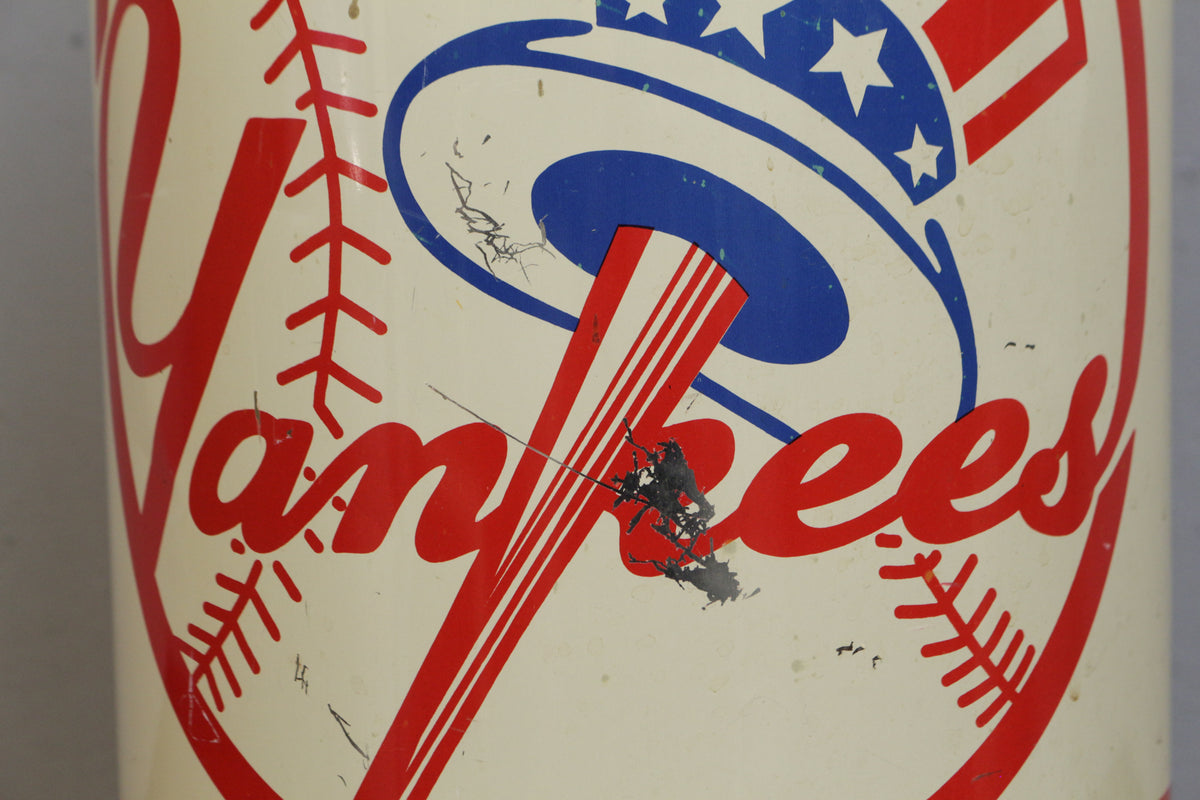 New York Yankees Tin Wastebasket