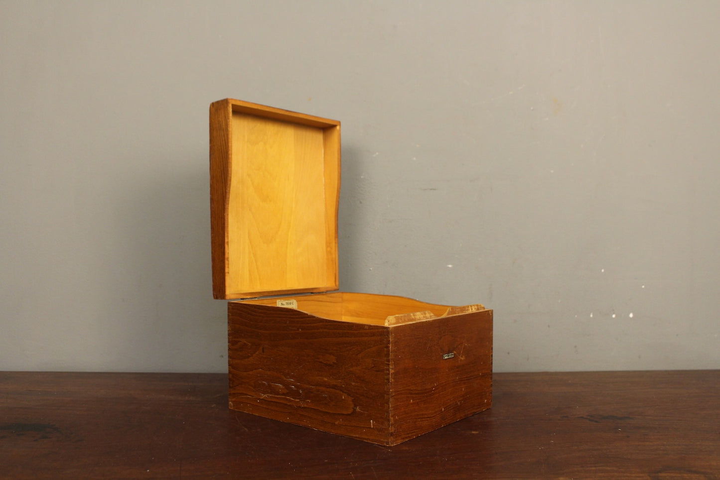 Antique Globe Wernicke Card File Box