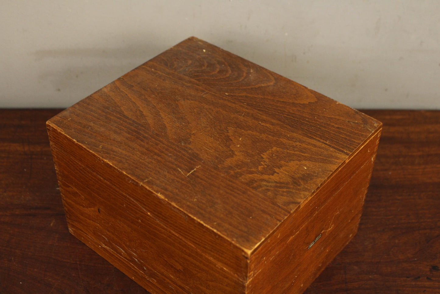 Antique Globe Wernicke Card File Box