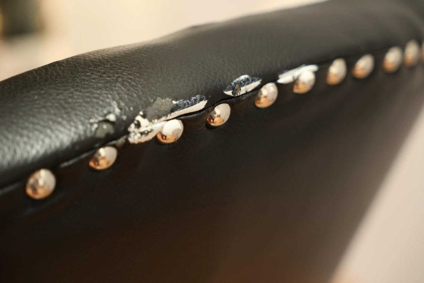 Modern Black & Gray Wingback Armchair - ONLINE ONLY