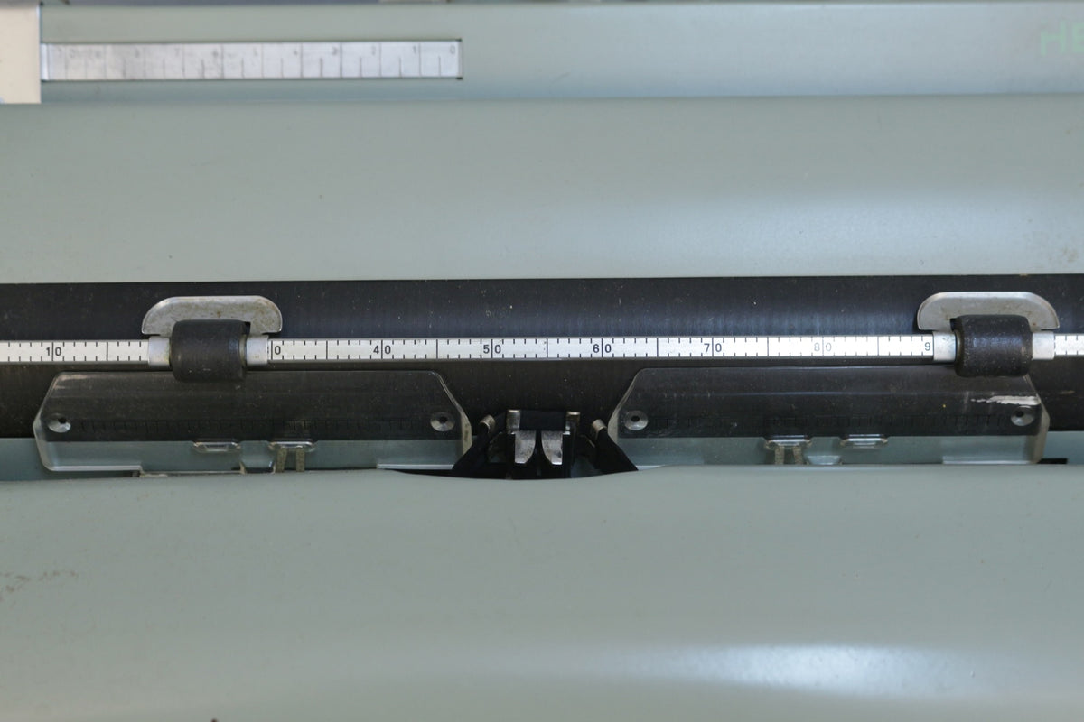 Large Hermes Ambassador Mint Typewriter