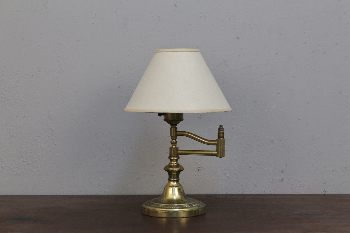 Petite Brass Swing Arm Lamp