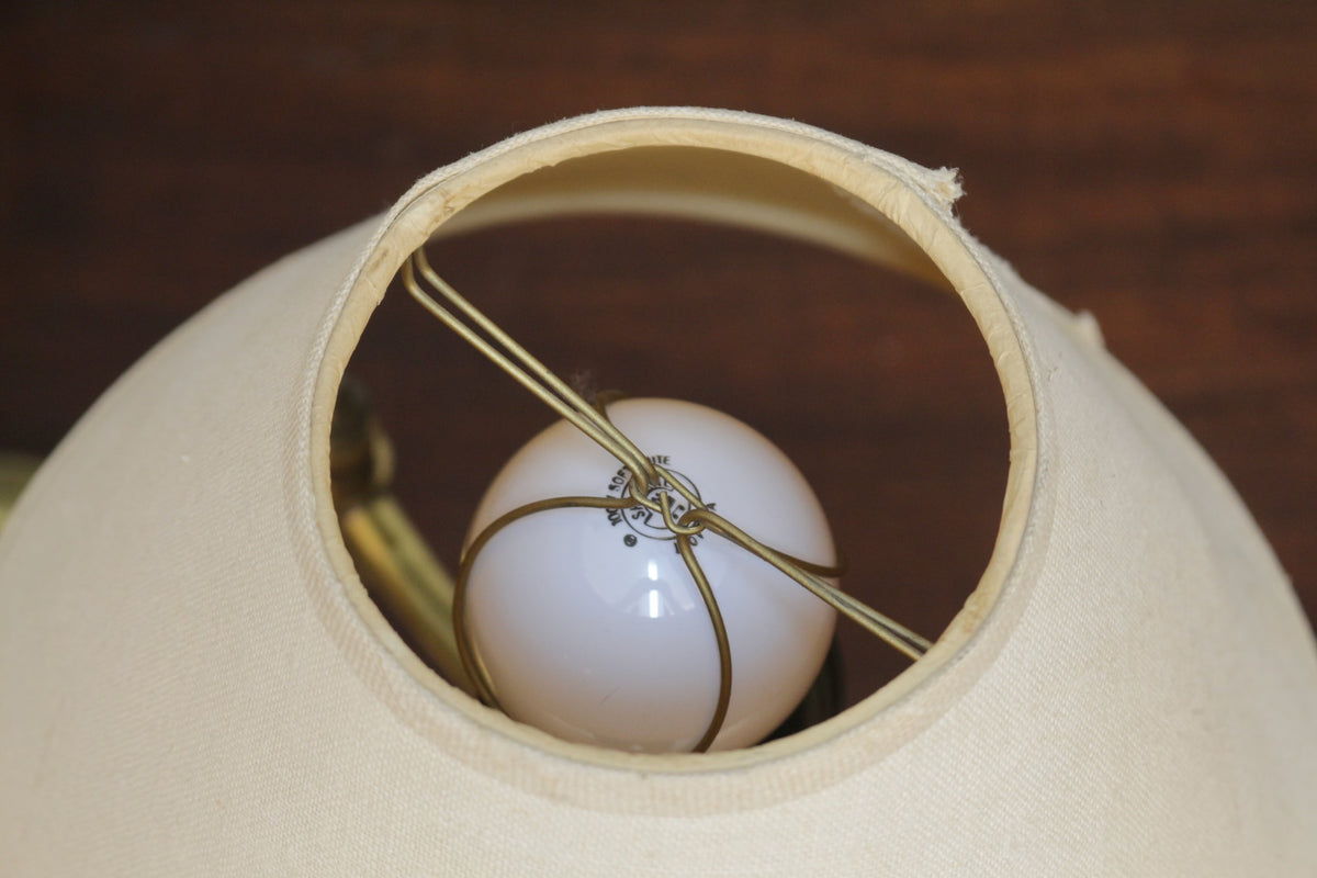 Petite Brass Swing Arm Lamp