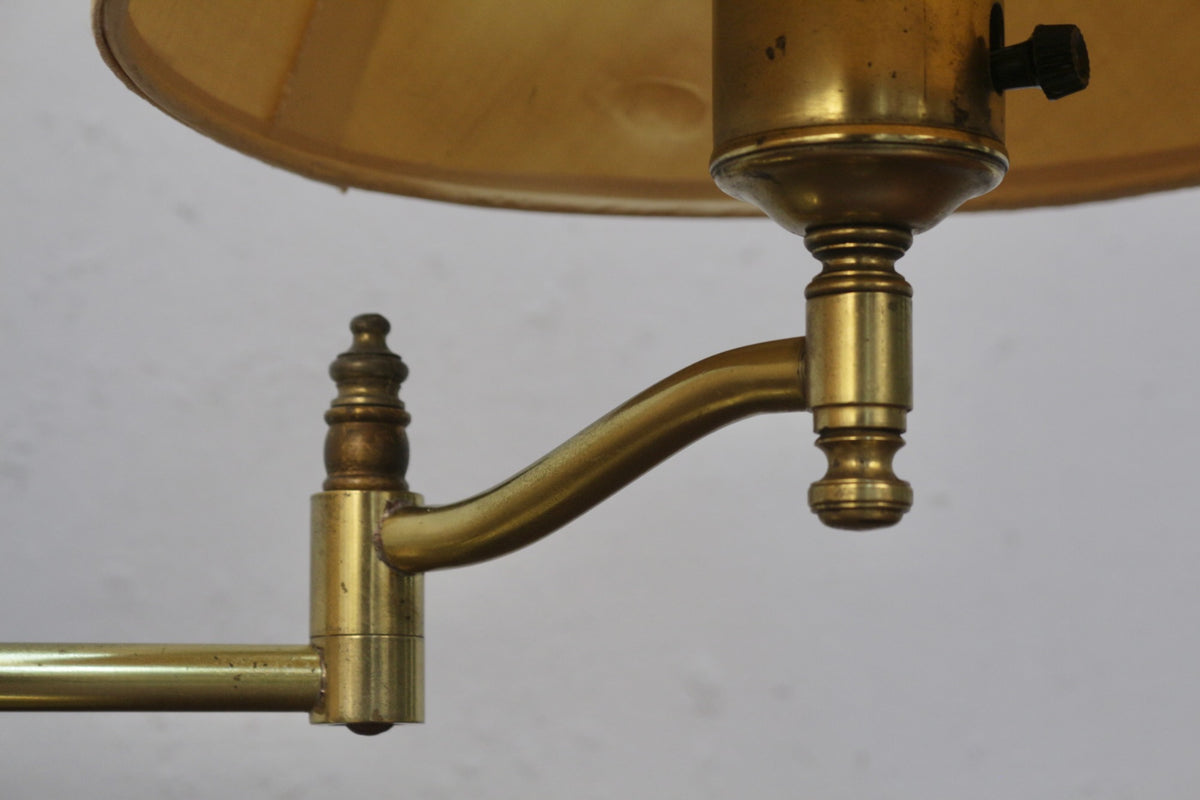 Petite Brass Swing Arm Lamp