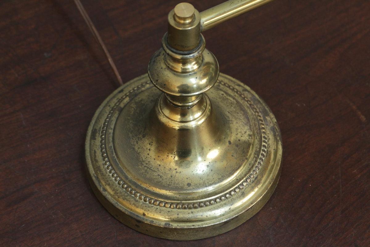 Petite Brass Swing Arm Lamp