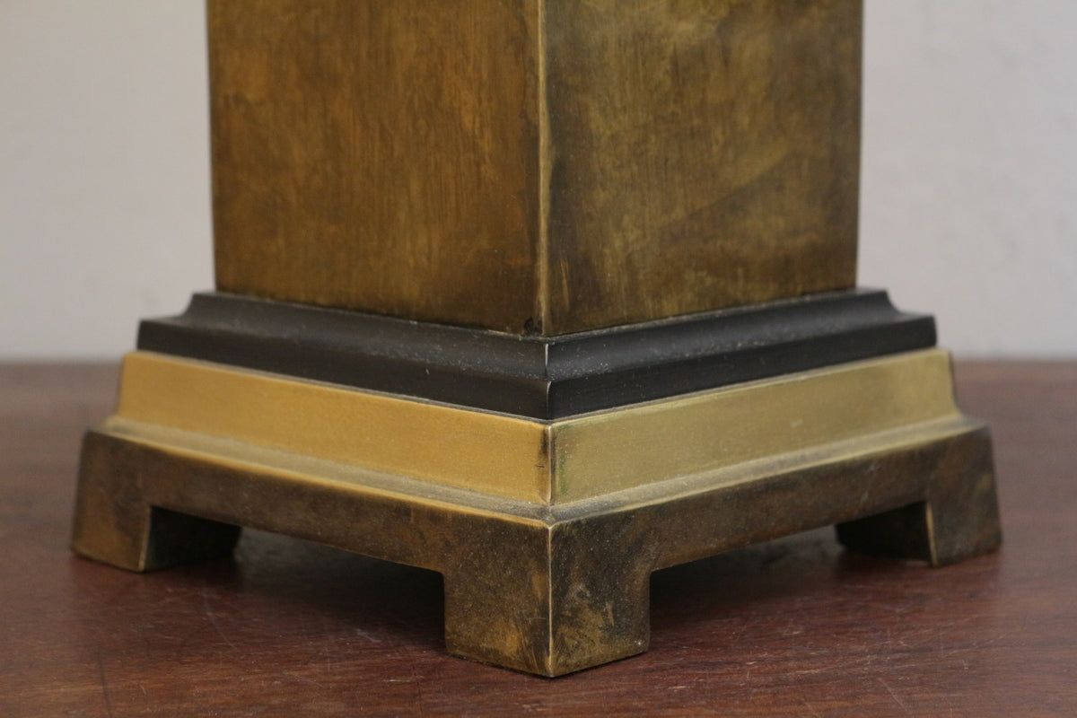 Mid Century Brass Pagoda Table Lamp