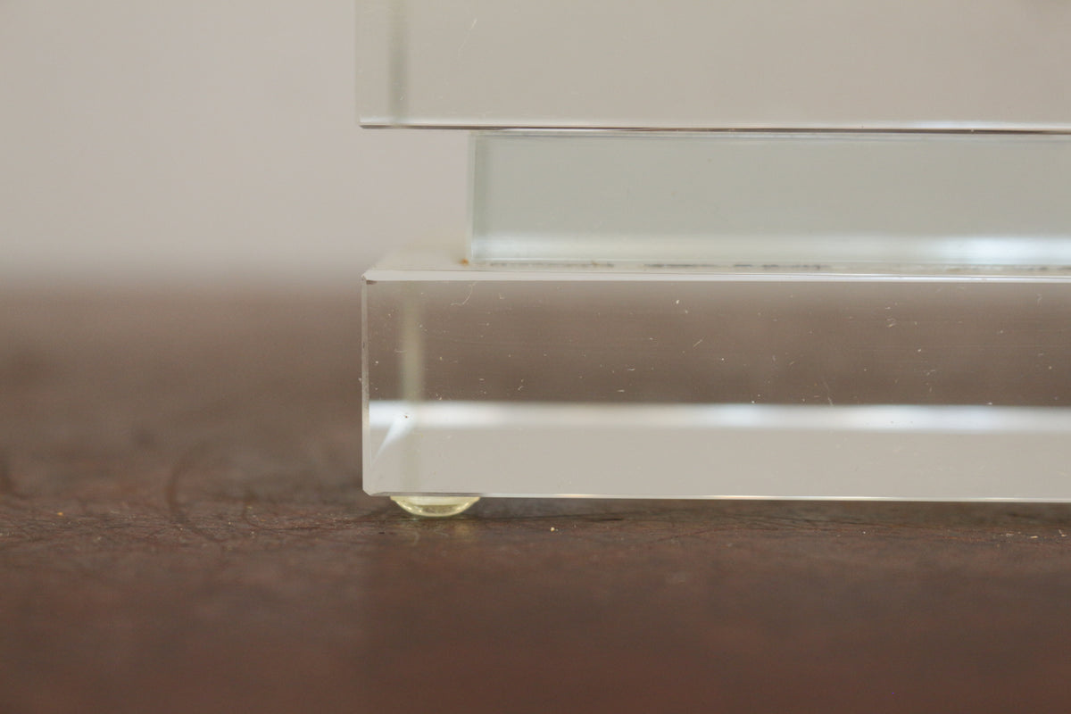Crystal Cube Candle Holder