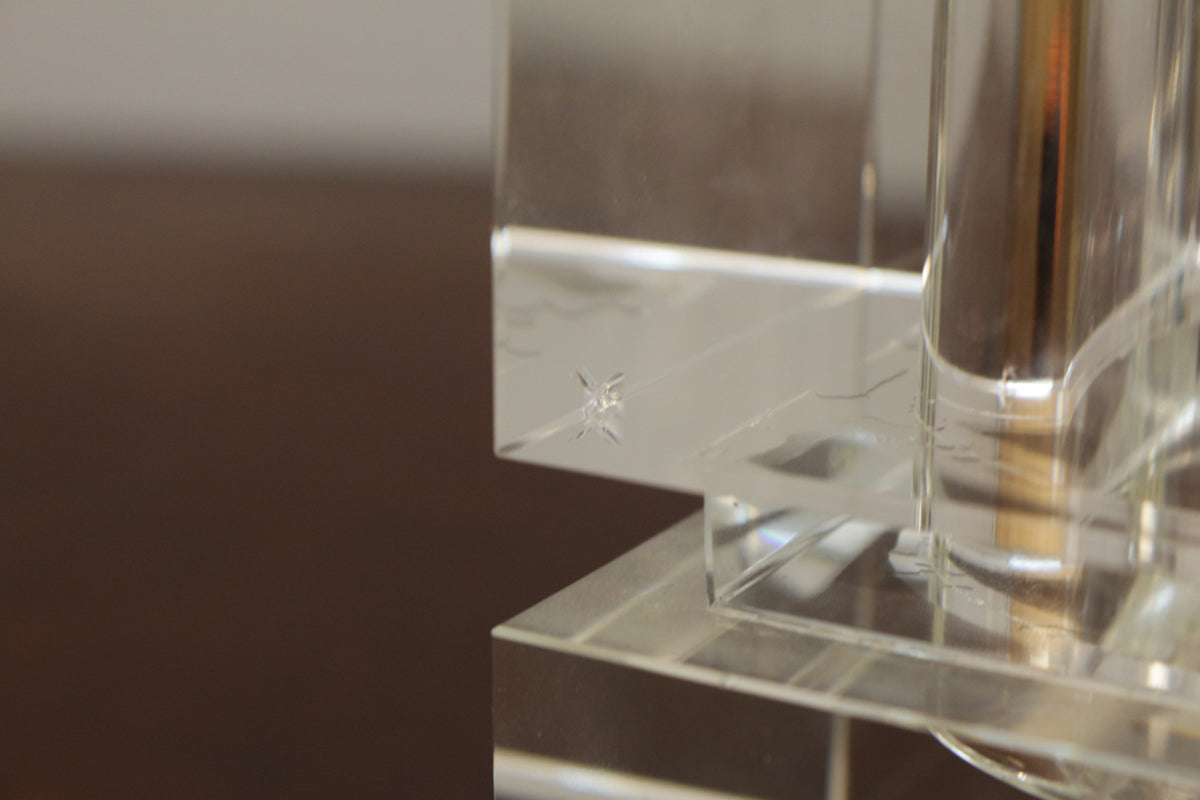 Crystal Cube Candle Holder