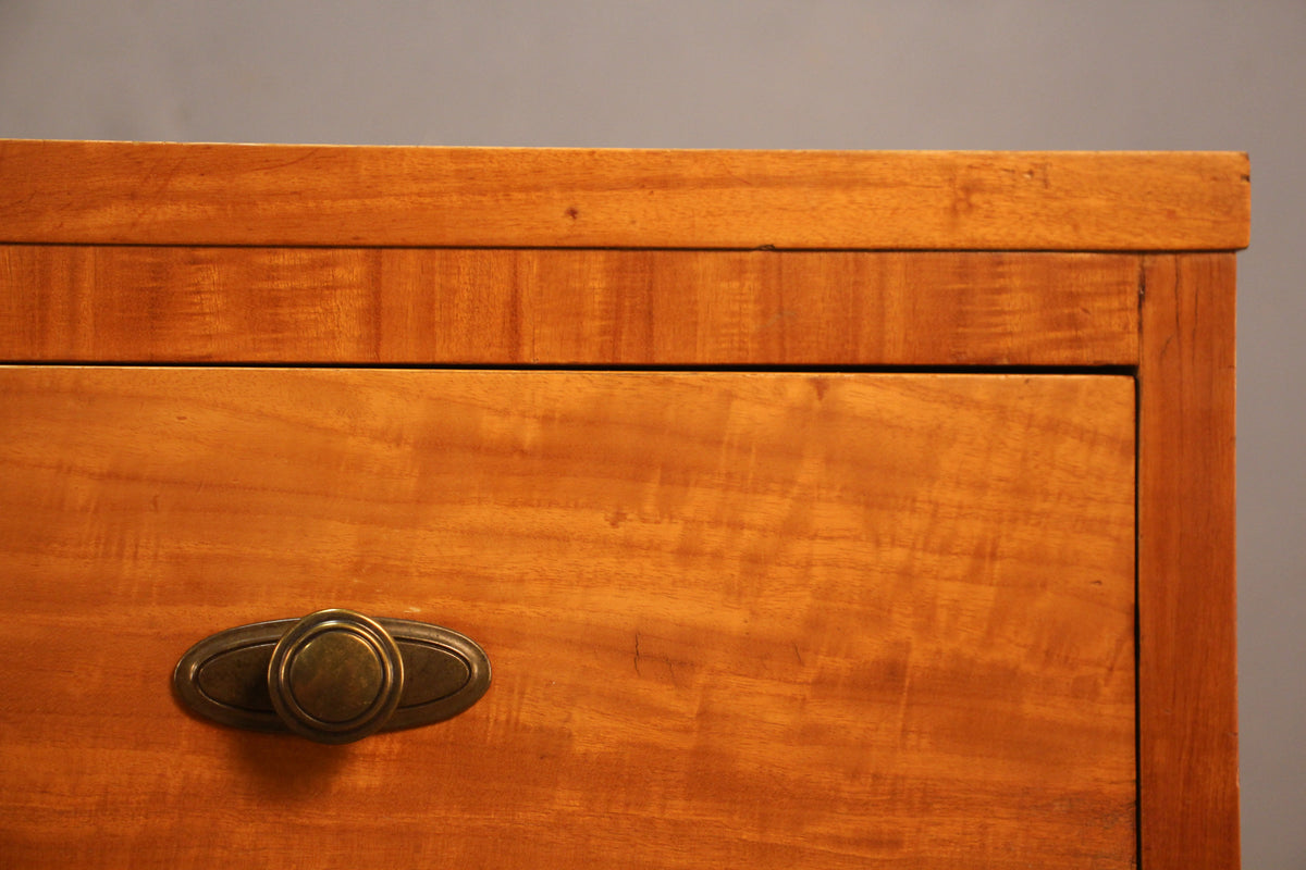 Satinwood 4-Drawer Dresser