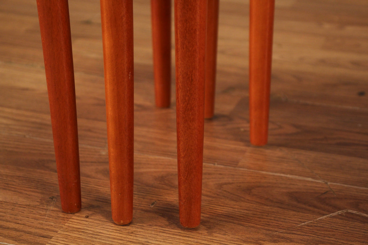 Trio of Teak Nesting Tables
