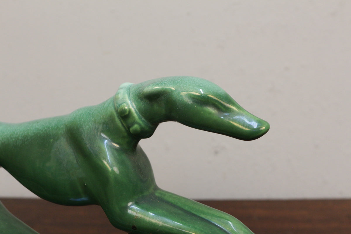 1950s Royal Haeger Greyhound TV Lamp