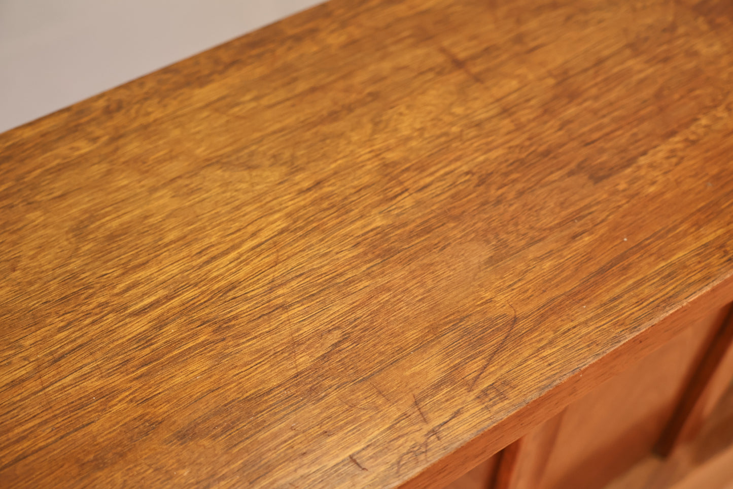 Walnut Groove Full Sliding-Door Headboard - ONLINE ONLY