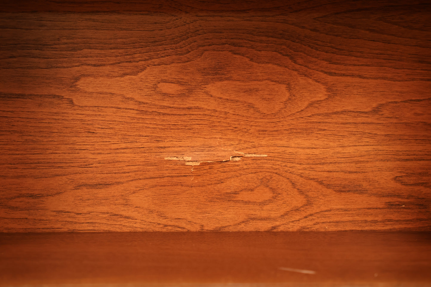 Walnut Groove Full Sliding-Door Headboard - ONLINE ONLY