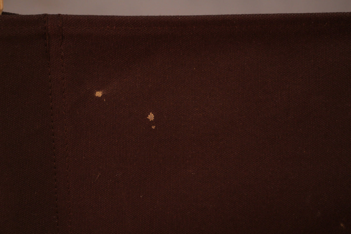Blonde & Brown Canvas Folding Director's Chair