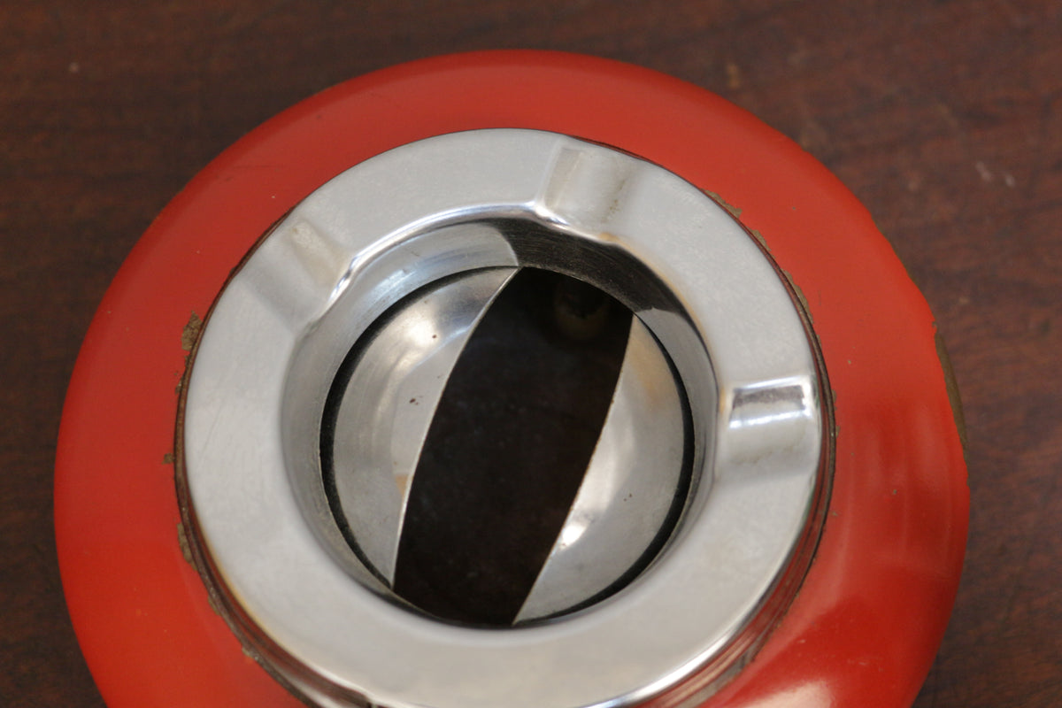 Italian Red Space Age Ashtray
