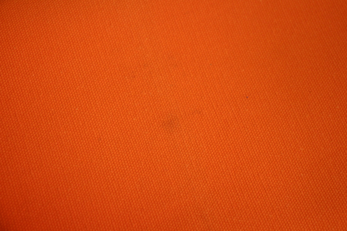 Blonde & Orange Canvas Folding Director's Chair