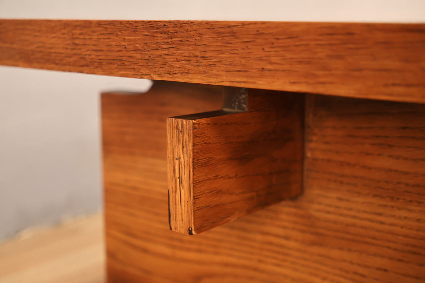 Lane Oak Butcher Block Coffee Table - ONLINE ONLY