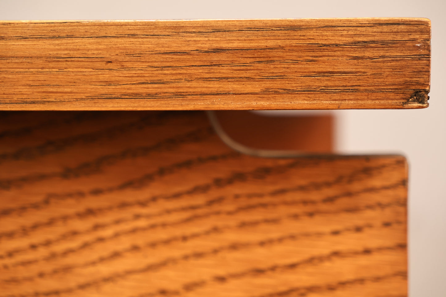 Lane Oak Butcher Block End Table